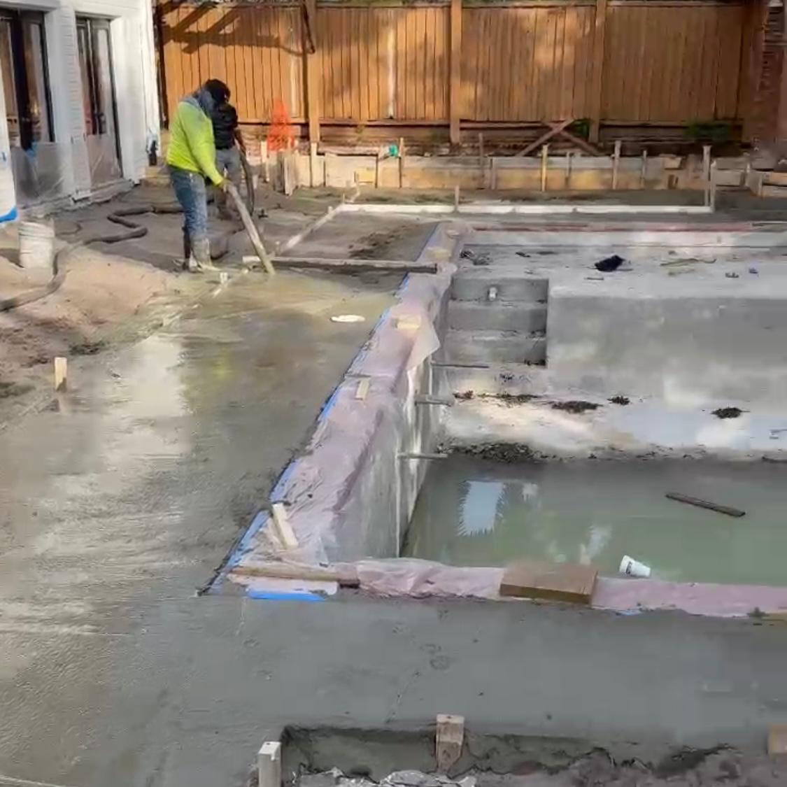 Commercial concrete foundation work in Winter Garden by FB Solutions